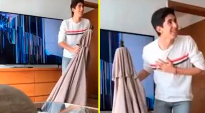 Joven le hace creer a su mamá que rompió la pantalla del televisor y ella le da cruel respuesta | VIDEO