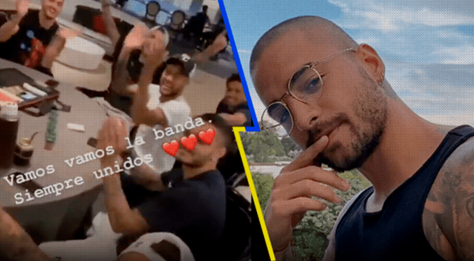Maluma cierra su cuenta de Instagram tras ‘burla’ de Neymar cantando ‘Hawái’ | VIDEO