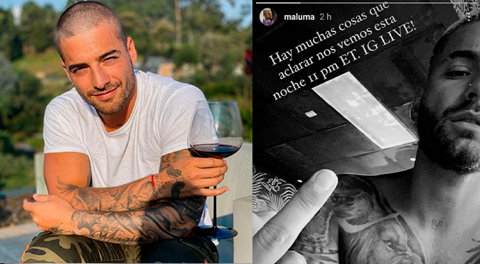 Maluma reapareció en Instagram tras los rumores de conflicto con Neymar: «Muchas cosas que aclarar»