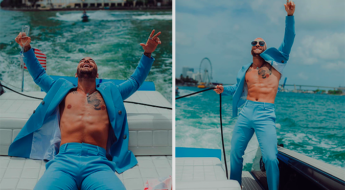 Mira la celebración de Maluma por el lanzamiento de su disco “Papi Juancho” | FOTOS