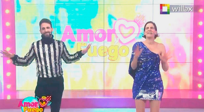 «Amor y fuego»: Así fue el estreno del nuevo programa de Rodrigo González y Gigi Mitre | VIDEO