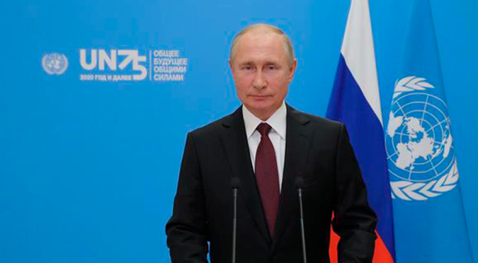 Coronavirus: Vladimir Putin ofrece gratis a la ONU vacuna rusa Sputnik V
