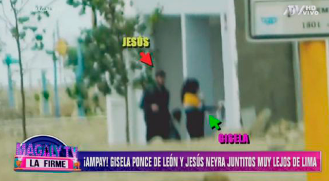 Jesús Neyra y Gisela Ponce de León fueron ampayados juntos en casa de Asia | VIDEO