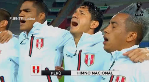 Gianluca Lapadula cantó el Himno Nacional a todo pulmón previo al Perú vs. Argentina | VIDEO