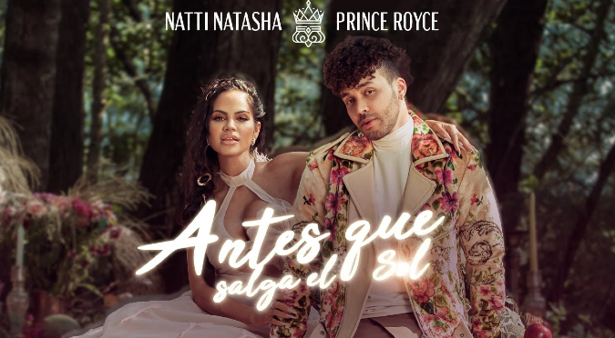 Natti Natasha y Prince Royce derrochan glamour en su nuevo video «Antes que salga el sol» | VIDEO