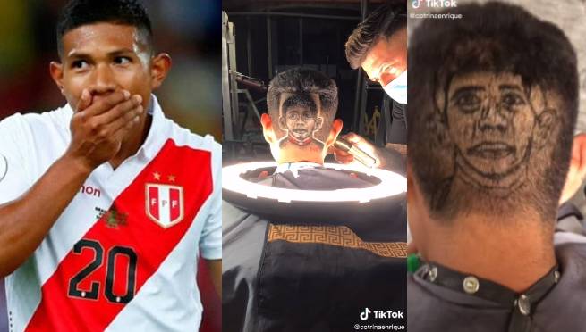 Pide que le hagan corte con el rostro de Edison Flores, pero el resultado es terrible |VIDEO