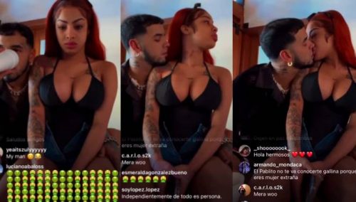 Anuel AA: Yailin se quiebra en vivo por ataques de fans de Karol G | VIDEO