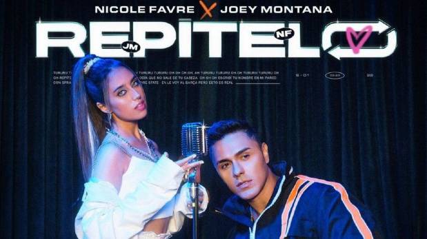 Nicole Favre se une a Joey Montana en la canción «Repítelo» | VIDEO