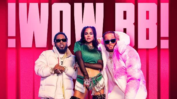 Natti Natasha se une a El Alfa y Chimbala en el estreno de «Wow BB» | VIDEO