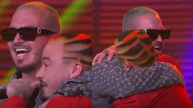 J Balvin sorprende a su imitar en plena presentación | VIDEO