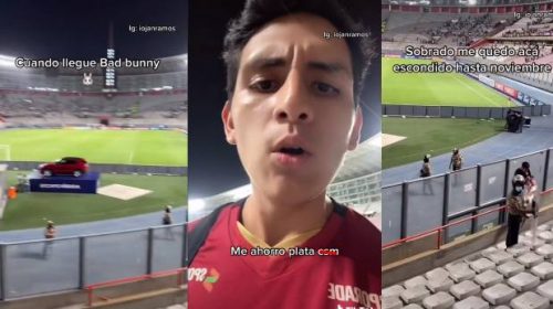 Bad Bunny: joven peruano descubre la manera de ir al concierto gratis | VIDEO