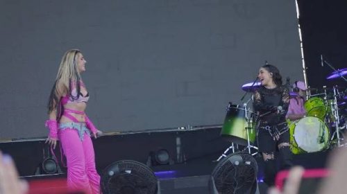 María Becerra se une a Lola Índigo en el Lollapalooza | VIDEO