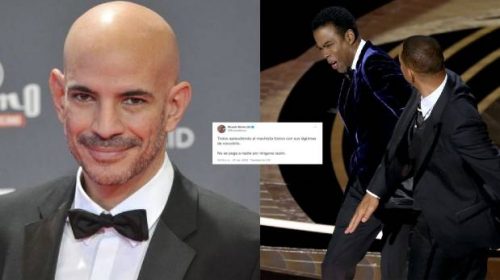 Ricardo Morán llama «machista tóxico» a Will Smith por golpear a Chris Rock | FOTO