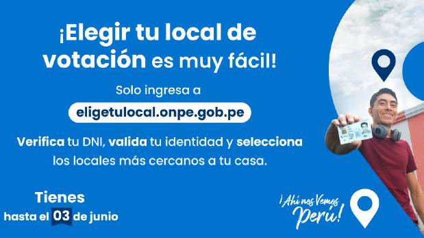 «Elige tu local de votación»: la plataforma que te ayudará a votar cerca de tu casa en las ERM2 | FOTO