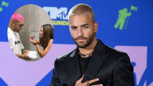 Maluma: joven fanática le pide matrimonio durante concierto | VIDEO