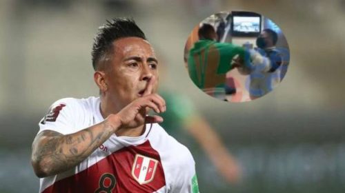 Christian Cueva protagoniza gresca con seguridad que le reclamó: «Cuando quieres haces goles» | VIDEO