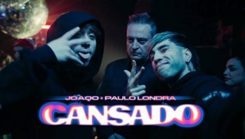 Paulo Londra estrena «Cansado» al lado de Joaqo | VIDEO