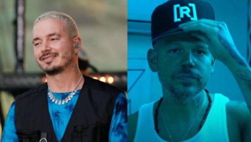 ¿Se vuelven a amistar? J Balbin se pone gorra de Residente en pleno concierto | VIDEO