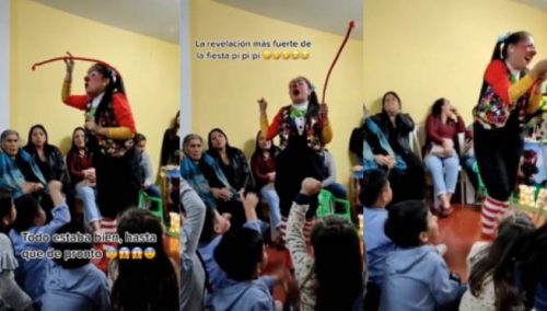 TikTok: Niño confiesa la infidelidad de su papá en fiesta infantil | VIDEO