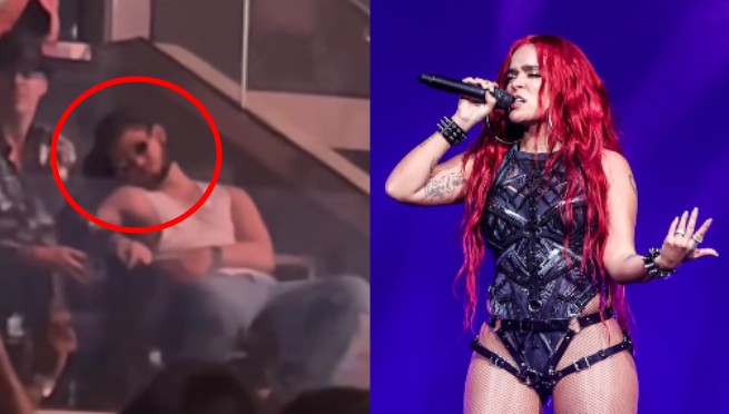 Karol G: fanático se duerme durante su concierto y así reaccionó la cantante | VIDEO