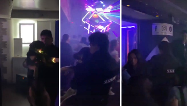 Retiran a perrito de discoteca y las redes estallan: «Firulais se paso de copas»