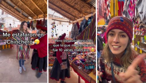 Turista compra ropa a artesanos en Cusco, pero afirma que la estafaron: «Fue 10 veces más caro» | VIDEO