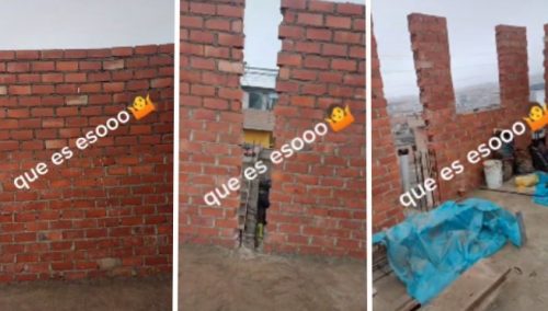 Peruanos construyen el segundo piso de su casa, pero olvidan las columnas: «Lo barato sale caro» | VIDEO