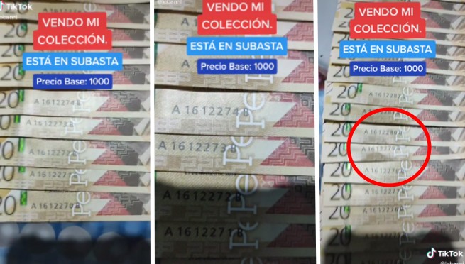 Peruano pretender subastar billetes de 20 soles «únicos» y es troleado: «Te compro uno a 20 soles» | VIDEO