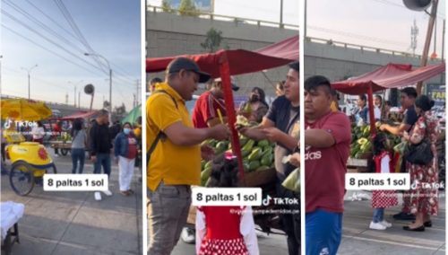 Vendedora ofrece 8 paltas por 1 sol y peruanos quedan impactados: «¿En serio tan barato?» | VIDEO