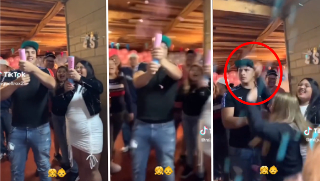 Joven tiene sorprendente reacción al enterarse que tendrá gemelos: «No sabe si reír o llorar» | VIDEO