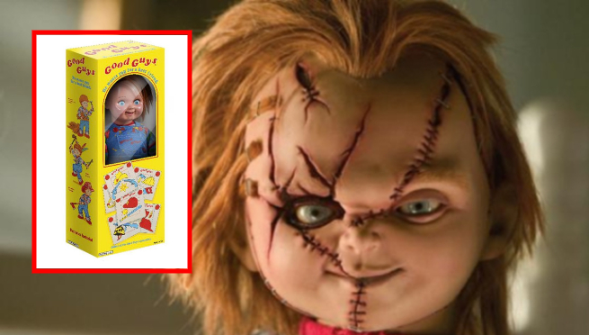Chucky gigante se vende por exorbitante precio en Saga Falabella: «¿Viene poseído o qué?»  | VIDEO