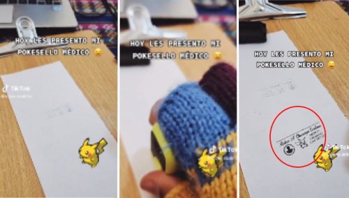 Médico peruano se hace viral por su singular sello de Pikachu: «Les presento mi pokesello» | VIDEO