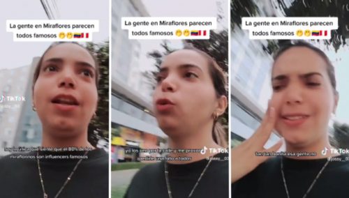 Venezolana queda en shock tras caminar en Miraflores: «Parecen todos famosos» | VIDEO