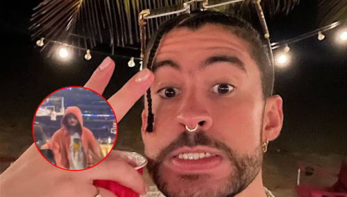 ¿Otra vez? Bad Bunny hace de las suyas y bromea con quitarle celular a fan | VIDEO