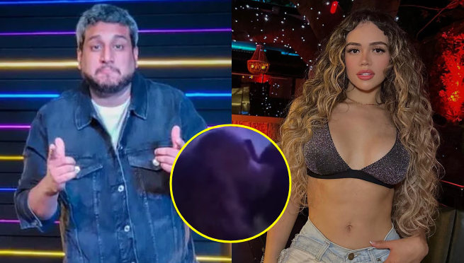 Mayra Goñi y Ricardo Mendoza de ‘Hablando Huevadas’ son captados besándose en discoteca