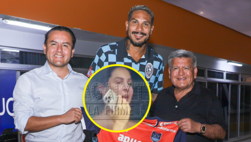 Ana Paula Consorte rompe en llanto tras decisión de Paolo Guerrero de jugar en la UCV