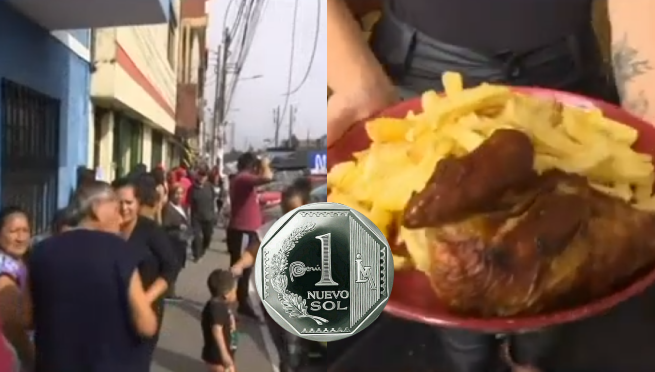 Pollería se vuelve loca y venderá un 1/4 de pollo a la brasa a 1 sol