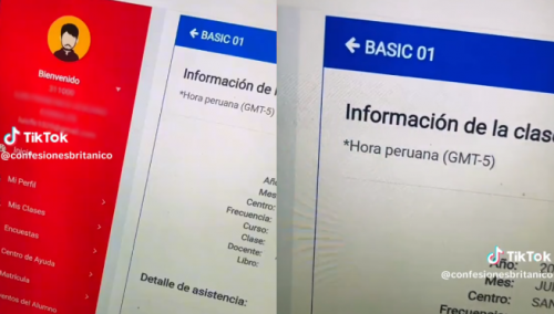 Joven paga el examen de clasificación del Británico y termina en básico 1