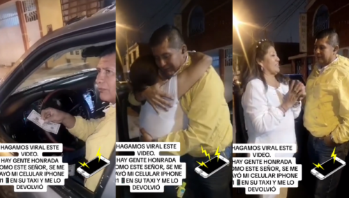 Taxista devuelve iPhone 11 a pasajera y recibe tremenda recompensa: “Todavía hay gente honesta”