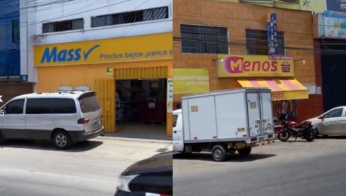 Emprendedor peruano inaugura su minimarket Menos frente a una tienda Mass: «Frío de fríos»