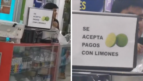 “Solo pasa en Perú”: Comerciante acepta limones como nuevo medio de pago