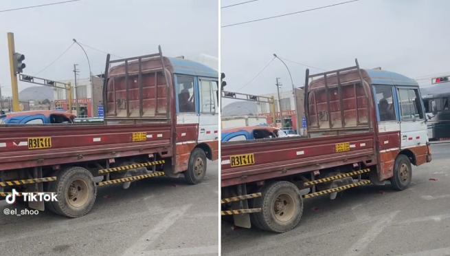 Peruano convierte su viejo camión en un «Transformer» y las redes estallan: «Están entre nosotros» | VIDEO