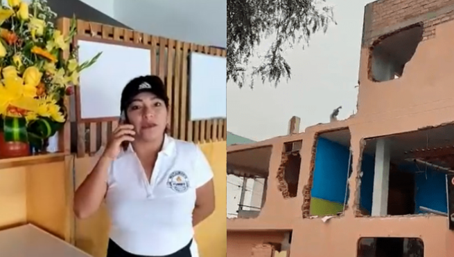 Demolió casa que construyó en terreno de exsuegros y ahora abre su restaurante: “Yumiko tumba la casa”