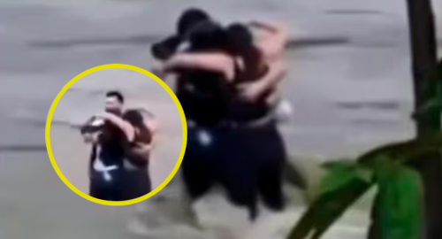¡Desgarrador! Tres amigos se abrazaron antes de ser arrastrados por inundación en Italia
