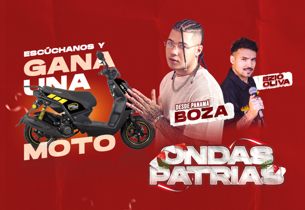 Gana una Moto en el Ondas Patrias