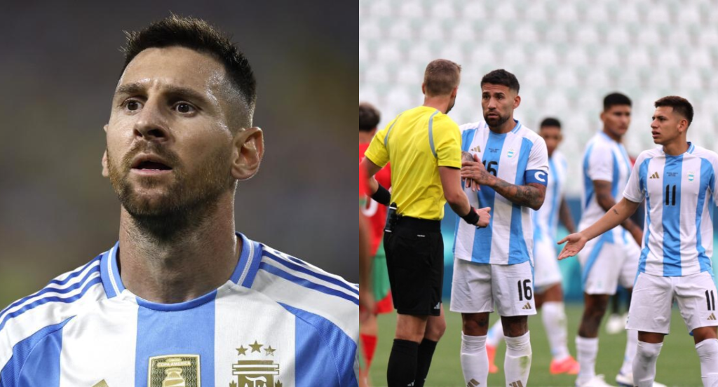 Messi ‘explota’ tras el gol anulado a Argentina ante Marruecos