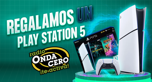 Gana una PS5 con Radio Onda Cero participando en nuestra nueva web