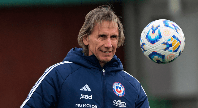 Ricardo Gareca no la pasa bien en Chile