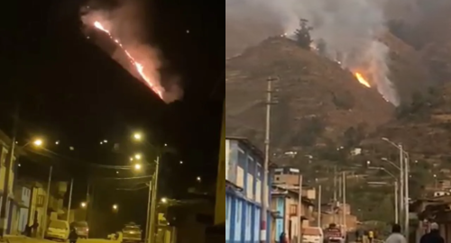 ¡Alerta! Incendios forestales llegan a Lima y afectan a pobladores de Huaral