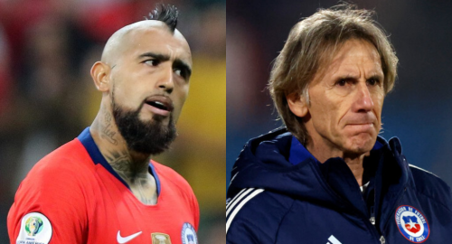 Arturo Vidal explota con Ricardo Gareca por derrota de Chile: «Este hue*** no ve la Libertadores»